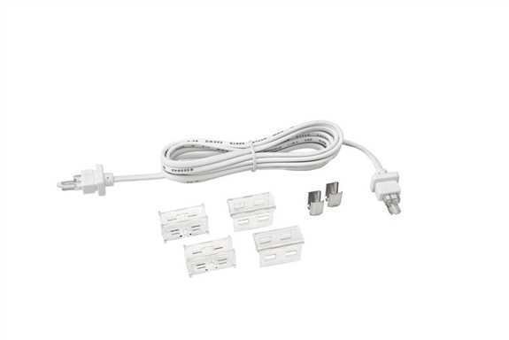 25cm N1 Side-Emitting Link Cord White